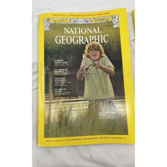 Nat Geo Jul–Dec 1973 Slipcover Set | Nature, Photography, World Study - Picture 10 of 16